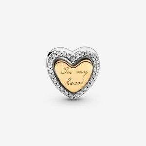 Pandora Jewelry - Pandora In My Heart Split Heart Charm Pandora Jewelry - Pandora In My Heart Split Heart Charm